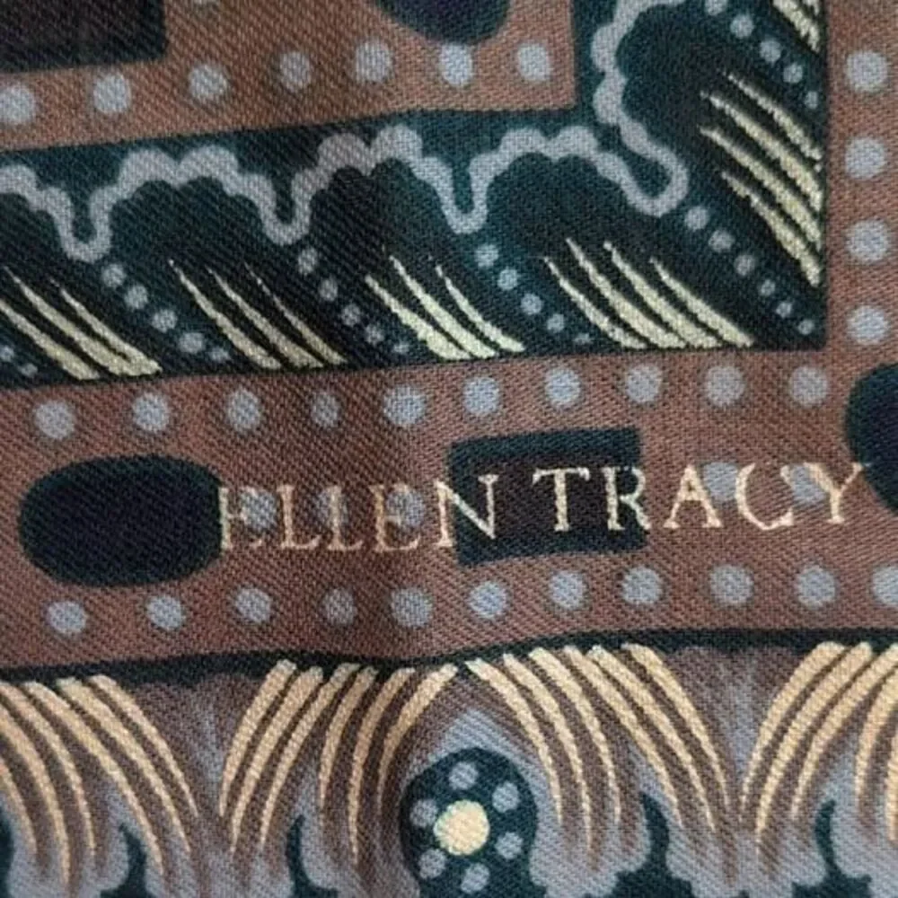 Vintage Linda Allard for Ellen Tracy Large Square Scarf